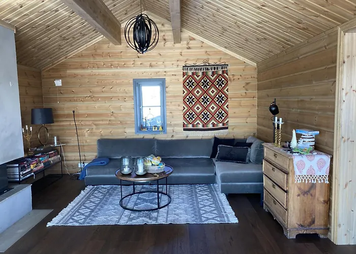 New, Cozy, And Comfortable Cabin In Geilo Nyaraló *