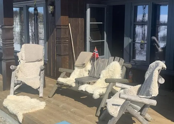 New, Cozy, And Comfortable Cabin In Geilo Nyaraló Flataker