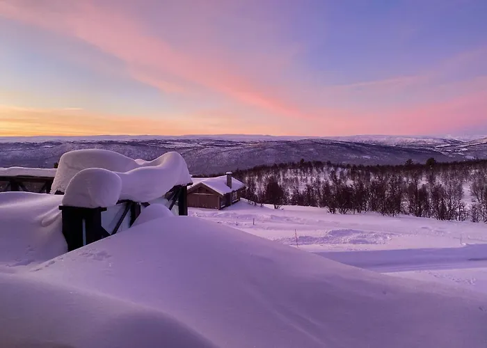 New, Cozy, And Comfortable Cabin In Geilo Flataker