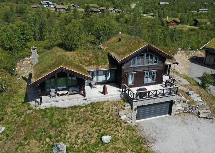 New, Cozy, And Comfortable Cabin In Geilo Nyaraló *