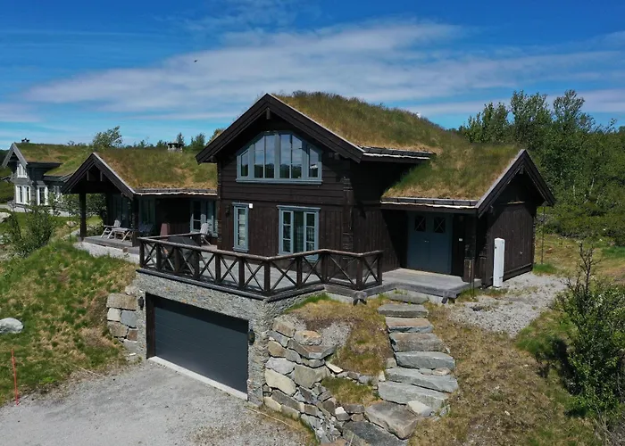 New, Cozy, And Comfortable Cabin In Geilo Nyaraló Flataker