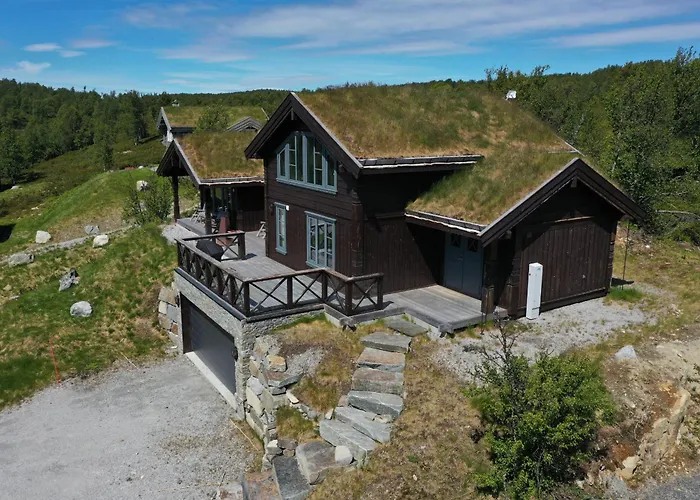 New, Cozy, And Comfortable Cabin In Geilo Nyaraló Flataker